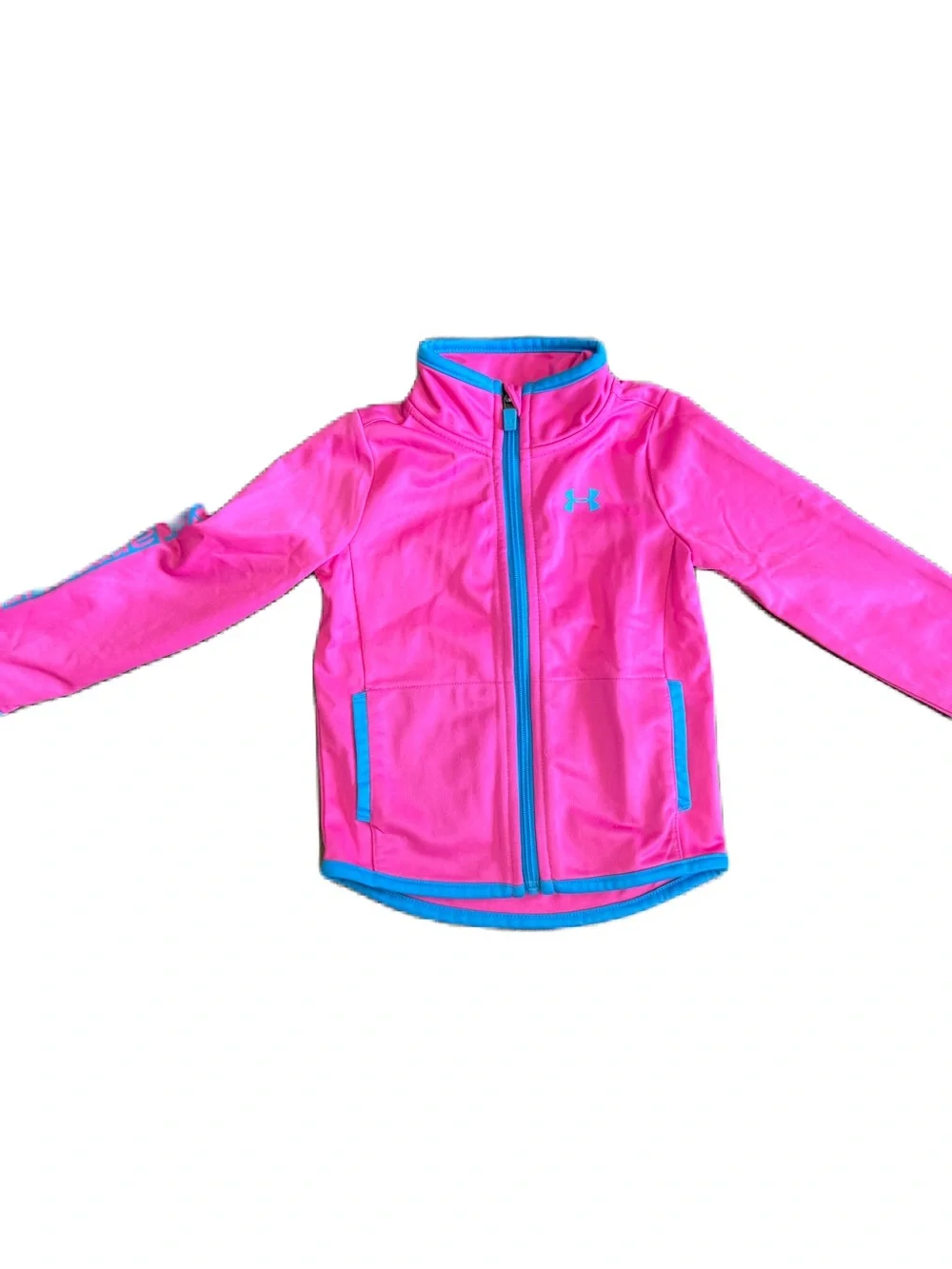 Under Armour  Toddler Girls Athletic Set Pink and Aqua. Size 2T Girls
